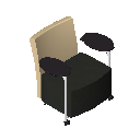 HermanMiller_Seating_Celeste_LoungeChair_FabricBack-LeatherS.rfa
