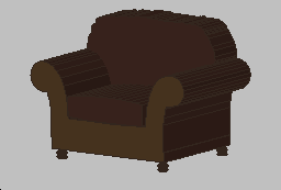 DOWNLOAD Leather_chair.dwg