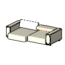 Sofa Andy 13 - AD248.rfa