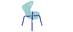 DOWNLOAD chair-A-Jacobsen-stackable_3d.dwg
