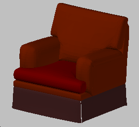 DOWNLOAD leather-armchair.dwg