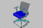 DOWNLOAD meeting__chair_think_techno.dwg