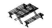 DOWNLOAD 6FT_PICNIC_TABLE.dwg