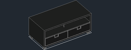 DOWNLOAD Vgmm_MeubleSupportTele_001_3D.dwg