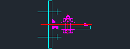 DOWNLOAD Steel_beam_support.dwg