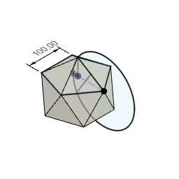 DOWNLOAD Icosahedron_Parametric.f3d Icosahedron Parametric