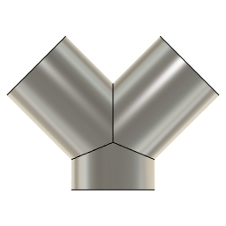DOWNLOAD WYE_6.0_INCH_I.D._14_GAUGE_v1.f3d WYE 6.0 INCH I.D. 14 GAUGE v1