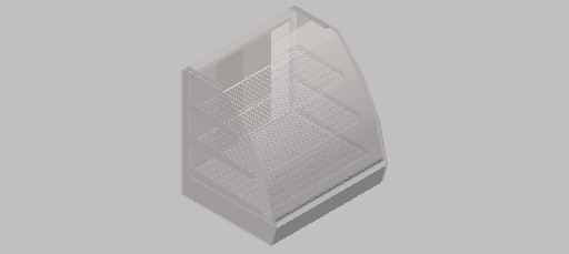 3D HEATED DISPLAY MERCHANDISER