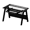 18_Dark_Glass_amp_Wood_Desk_