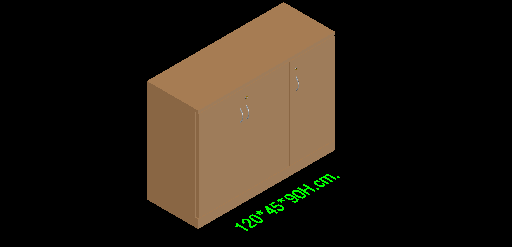 3-Door Credenza