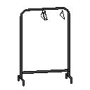 Ikea_-_Mulig_Clothes_Rack_With_Hangers