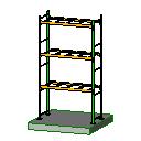 Parametric_Pallet_Rack_-_3_Shelf