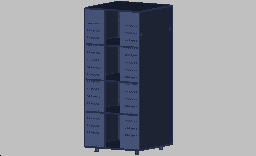 CAD Fórum - Blok-model: SERVER_RACK (Nábytek)
