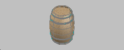 wooden barrel