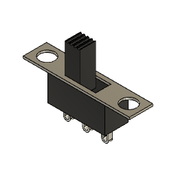DOWNLOAD SPDT_ON-ON_Micro_Slide_Switch_v7.f3d SPDT ON-ON Micro Slide Switch v7