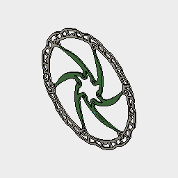 DOWNLOAD Ashima_Airator_Brake_Disc_203mm.f3d Ashima Airator Brake Disc 203mm