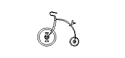 bicycle in AutoCad 2010