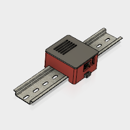 DOWNLOAD OrangePi_Zero_DIN_Case.f3d OrangePi Zero DIN Case