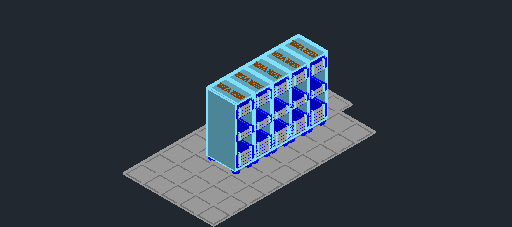 IT servers/ raised floor