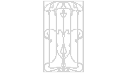 Art-Deco Grating