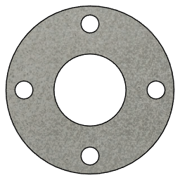 2.5 INCH I.D. BACKING FLANGE v1