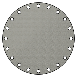 20 INCH I.D. BLIND FLANGE v1