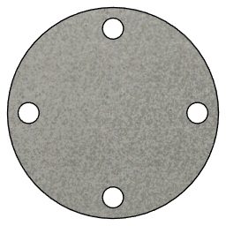 3 INCH  I.D. BLIND FLANGE v1