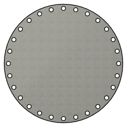 30 INCH I.D. BLIND FLANGE v1