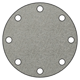 4 INCH  I.D. BLIND FLANGE v1