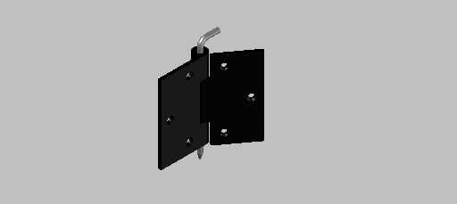 3D Opera Pin Hinge