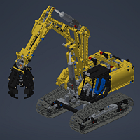 LEGO-Technic-Excavator-42006