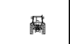 Tractor MF Rear
