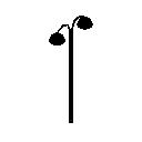 Poulin lampa modern 2 ramena