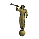 Moroni Trumpet Statue