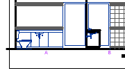 toilet layout