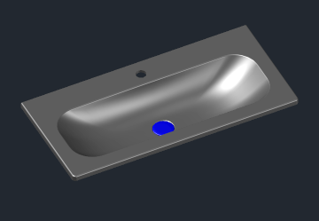 DOWNLOAD Umyvadlo_Ravak_Ring_800.dwg Umyvadlo_Ravak_Ring_800