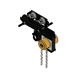 Chain hoist with trolley v6