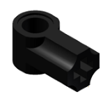 #1 Axle Connector (Black)