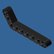 Beam 9 bent - model 2