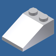 brick 2x3 slope model 1