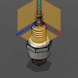 DOWNLOAD Spark_plug_for_line_trimmer.f3d Spark plug for line trimmer