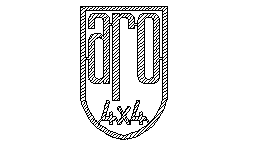 DOWNLOAD ARO_logo_4x4.dwg ARO logo 4x4