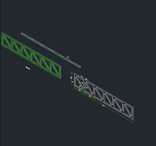 Truss flange