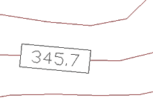 DOWNLOAD ContourAutoLabel.dwg ContourAutoLabel