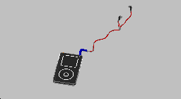 3-D ipod drawing