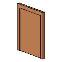 Curtain wall panel swivel door