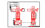 RV2x0 Auma DN80_FRV2x0 Auma DN80_F