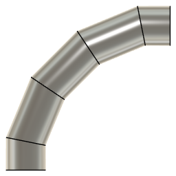 DOWNLOAD 1.5_INCH_I.D._MITRED_ELBOW_90_DEG._L.R._14_.f3d 1.5 INCH I.D. MITRED ELBOW 90 DEG. L.R. 14 GAUGE v