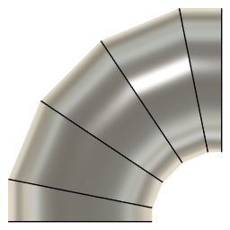 DOWNLOAD 14.0_INCH_I.D._MITRED_ELBOW_90_DEG._S.R._11.f3d 14.0 INCH I.D. MITRED ELBOW 90 DEG. S.R. 11 GAUGE