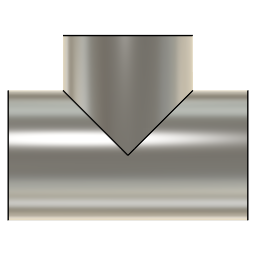 DOWNLOAD 16.0_INCH_I.D._TEE_10_GAUGE_v1.f3d 16.0 INCH I.D. TEE 10 GAUGE v1